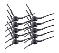Lot de 10 brosses latérales de rechange compatibles avec CECOTEC pour aspirateur robot CONGA 8090 Ultra et 9090 AI, accessoires de nettoyage des coins en nylon pour un entretien efficace des bords