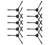 Lot de 10 brosses latérales de rechange compatibles avec JONR pour robot aspirateur P20 Pro, accessoires d'aspirateur pour un retrait efficace de la poussière et des débris