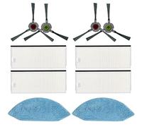 Lot de 10 brosses latérales de rechange pour aspirateur Ecovacs Deebot U2 DGN22