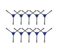 Lot de 10 brosses latérales de rechange pour aspirateur robot Cecotec Conga M100 Spin AI, plastique + nylon, facile à installer