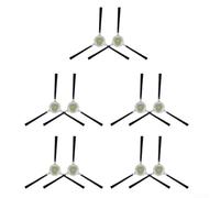 Lot de 10 brosses latérales de rechange pour aspirateur robot Cecotec Conga Y70, plastique + nylon, nettoyage efficace des coins