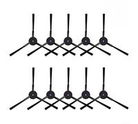 Lot de 10 brosses latérales de rechange pour aspirateur robot JONR P20 Pro, accessoires en plastique et nylon conçus pour enlever efficacement la poussière des bords et des coins