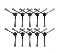 Lot de 10 brosses latérales de rechange pour aspirateur robot Redkey R10 pour améliorer les performances de nettoyage de la poussière