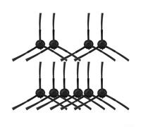 Lot de 10 brosses latérales de rechange pour aspirateur robot Vexilar W6, poils en nylon pour un coin efficace, accessoires durables pour maintenir une performance optimale