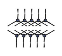 Lot de 10 brosses latérales de rechange pour aspirateurs hybrides et robots - Accessoires de nettoyage essentiels pour un usage domestique, maximisant la performance et l'efficacité.