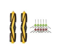Lot de 10 brosses latérales et 2 rouleaux pour aspirateur robot Ecovacs Deebot Ozmo 950