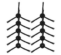 Lot de 10 brosses latérales pour aspirateur Eufy X8 Pro Series, comprend 4 ou 10 pièces, aide à atteindre les bords et les coins pour un nettoyage en profondeur