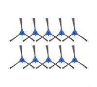 Lot de 10 brosses latérales pour aspirateur Solac Lucid i10 - Brosse rotative haute performance pour nettoyage des bords profonds, nettoyage des murs, débris, ramassage d'appareils ménagers