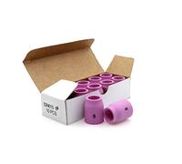 Lot de 10 buses 53N61S N° 8 en aluminium pour lentille de gaz 1,27 cm 13 mm pour torche de soudage TIG WP-9 WSP-20 et WP-25