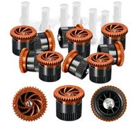 Lot de 10 buses à arc variable, têtes d'arrosage pop-up de rechange compatibles avec Hunter, RainBird, Orbit Arroseurs escamotables réglables pour irrigation de pelouse de jardin (8AN)