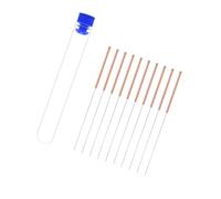 Lot de 10 buses de nettoyage pour imprimante 3D 0,6/0,8 mm en acier inoxydable