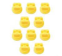 Lot de 10 buses de pulvérisation atomisantes pour sac à dos et perche | Buse de pulvérisation de ventilateur pour pièces de pulvérisateur à dos - Économie d'eau - Plastique agricole
