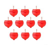 Lot de 10 buses de pulvérisation plates pour pulvérisateurs à mousse de polyuréthane à large dispersion pour diverses applications