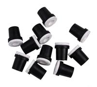 Lot de 10 buses de sablage pour équipement de 5 gallons, conçues avec plusieurs diamètres de trous pour un déploiement efficace du sable (2 mm)