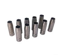 Lot de 10 buses de soudage coniques en cuivre 9,5 mm de diamètre