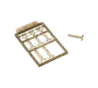 Lot de 10 butées de pêche pour pêcheurs à la carpe utilisant des techniques de montage pour présenter efficacement les appâts (XDP-MC)