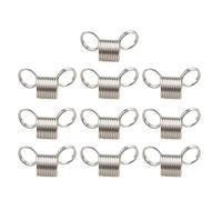 Lot de 10 butées de perles en acier inoxydable pour fabrication de bijoux et accessoires créatifs pour débutants