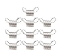 Lot de 10 butées de perles en acier inoxydable pour fabrication de bijoux et accessoires créatifs pour débutants