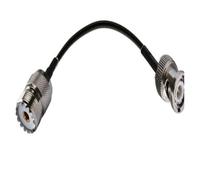 Lot de 10 câbles coaxiaux d'extension droits BNC mâle vers UHF SO239 femelle RG174 30/50 cm 1/2/2,9 m(2.9M)