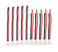 Lot de 10 câbles de charge d'équilibrage de batterie RC 2 broches pour réparation de drone RC, n°2