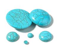 Lot de 10 cabochons ronds en onyx de 2, 4, 6, 8, 10, 12, 14, 16, 18, 20 et 25 mm, perles en pierre naturelle pour la fabrication de bijoux, pendentifs, bracelets, 1401, 10 pièces de 18 mm