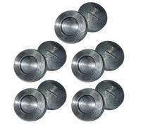 Lot de 10 cache-balais de carbone avec connecteurs fendus de 24 mm - Pièce de rechange pour marteau broyeur électrique - Porte-brosse sécurisé