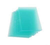 Lot de 10 cache-lentilles de soudage en polycarbonate transparent pour une protection fiable (100 x 50 mm)