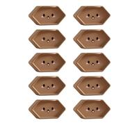 Lot de 10 cache-prises à l'épreuve des enfants pour prise de courant Brésil, Chili, Italie, standard, en silicone souple, protection internationale pour prise de courant