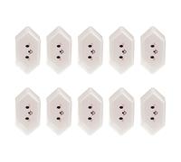 Lot de 10 cache-prises à l'épreuve des enfants pour prise de courant Brésil, Chili, Italie, standard, en silicone souple, protection internationale pour prise de courant