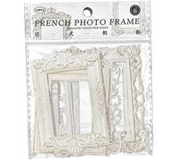 Lot de 10 cadres de scrapbooking, petits cadres en papier creux vintage fins et décoratifs pour scrapbooking, journal intime, travaux manuels