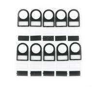 Lot de 10 cadres d'étiquettes de montage à bouton-poussoir compatibles avec boutons de 22 mm pour une distinction facile des fonctions