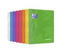 Oxford Cahier Easybook Agrafé, 24x32cm 96 Pages 90g Petits Carreaux Couleurs Assorties