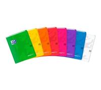 Lot de 10 Cahier EasyBook piqué 24x32, 96p./48 feuilles 90g/m², Séyès, coloris assortis (8)