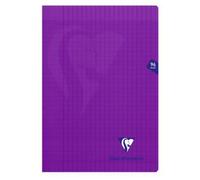 Lot de 10 Cahier Mimesys A4, 96p./48 feuilles 90 g/m² piquées, coloris assortis (6), Séyès