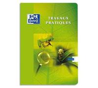 Lot de 10 Cahiers travaux pratiques ESSENTIAL piqûre, 40 pages Seyès + 40 pages unies, Format 24 x 32 cm. Couverture carte