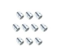 Lot de 10 cales à poignée ronde en acier pour marteau de fendage pour cales à poignée conique