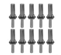 Lot de 10 cales de séparation de roche de 9/16 pouces pour briser la pierre, le granit, le béton, la maçonnerie, outils à main, longueur 105 mm