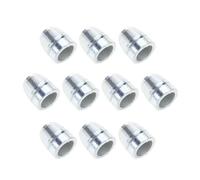 Lot de 10 cales rondes en métal pour marteau perforateur