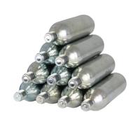 Lot de 10 capsules d'argon pour protection du vin de 6,5 g avec filetage 3/8", longueur 8,85 cm
