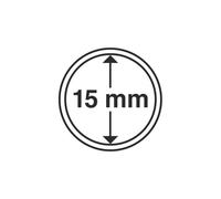 Lot de 10 capsules pour pièces de monnaie en or ou argent, 14 - 62 mm