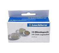 Lot de 10 capsules pour pièces de monnaie en or ou argent, 14 - 62 mm 38 mm