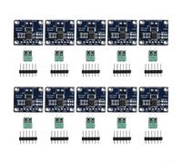 Lot de 10 capteurs bidirectionnels CC CJMCU-219 INA219 avec interface I2C 3 V à 5 V Tension de fonctionnement 0 V à 26 V Plage de tension bus pour Arduino Raspb