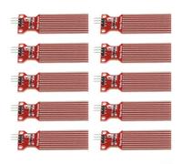 Lot de 10 capteurs de niveau d'eau analogiques compatibles Arduino DC 3 V 5 V pour détection de profondeur d'eau en temps réel avec faible consommation d'énergie