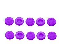 Lot de 10 Capuchons antidérapants en Silicone pour Manette de Manette pour PS3/PS4/Xbox 360/Xbox One/Wii Violet