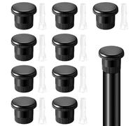 Lot de 10 capuchons de buse d'arrêt de pulvérisation compatibles avec les têtes Hunter Pro Spray PS Ultra 916400SP, bouchons de rechange pour système d'irrigation, noir