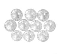 Lot de 10 capuchons de pédale d'effets pour guitare - Multicolores - Transparent - Mooer SHROOMS - Effets de guitare