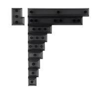 Lot de 10 capuchons de touches de personnalité pour clavier DSA, 1U, 1,25U, 1,5U, 1,75U, 2,25U, 2,75U, 6,25U, 6,25U, 7U, 7U
