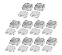 Lot de 10 capuchons de touches vierges pour commutateurs MX - Hauteur du profil XDA - 1U - Capuchons anti-usure