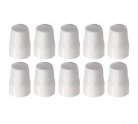 Lot de 10 capuchons de ventilation de radiateur en plastique ABS blanc Montage simple Push Fit Capuchons de protection pour valves Sécurité pour enfants et animaux domestiques 4 à 10 pièces