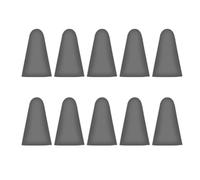 Lot de 10 capuchons en silicone pour crayon résistant à l'usure, rouge vif | Matériau en silicone, 10 pièces, compatible avec les crayons de première et deuxième génération, protège l'écran et la plume